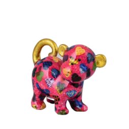 Scimmia Bubbles Rosa - Pomme Pidou