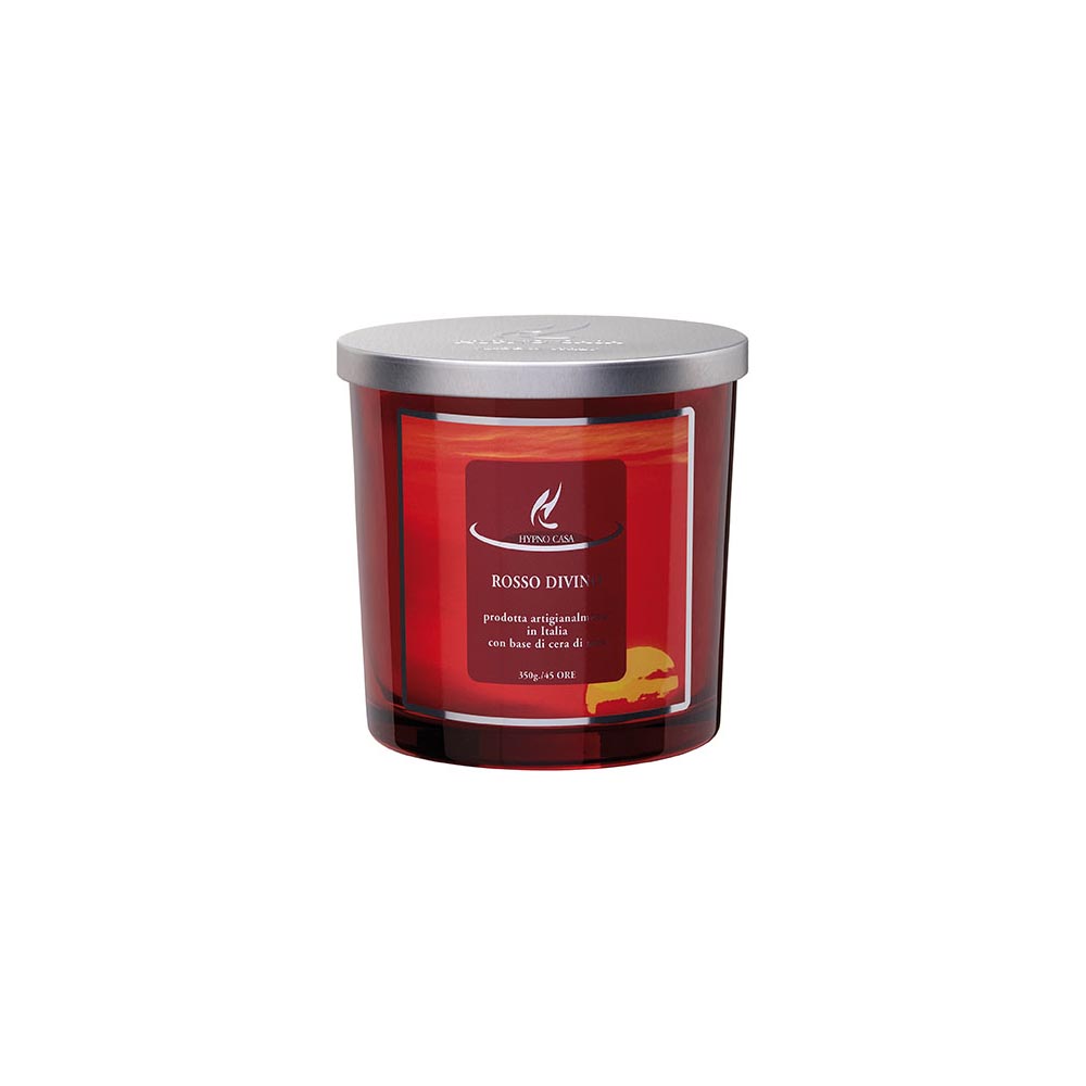 Rosso Divino Hypno Candle – Candela Grande Hypno Candele Grandi Rosso Divino Hypno Candle - Candela Grande