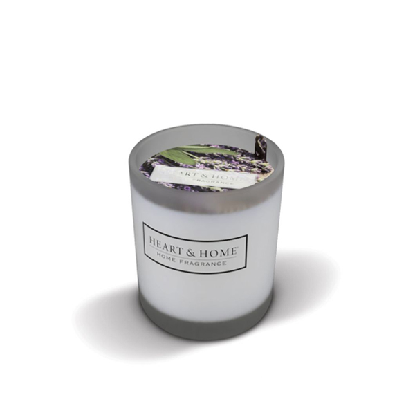 Lavanda e Salvia Heart & Home – Candelina in Vetro Candele Piccole in Vetro Lavanda e Salvia Heart & Home - Candelina in Vetro