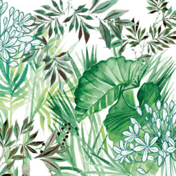 Tovaglioli Noveau - Tropical Plants