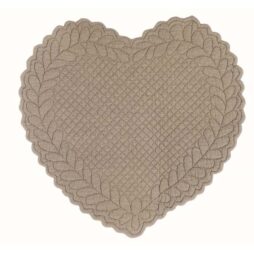 Tovaglietta a cuore- Blanc Maricl&ograve; - 1 tovagliette