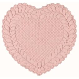Tovaglietta a Cuore - Blanc Maricl&ograve; - F