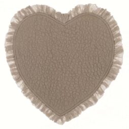 Tovaglietta a cuore - Blanc Maricl&ograve; F