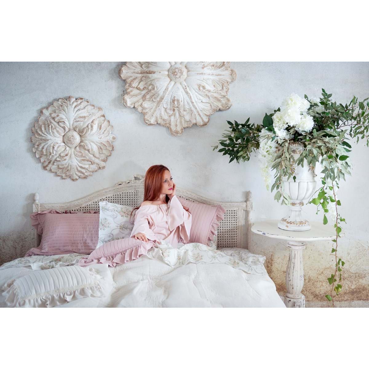 bOUTIS SINGOLO CON GALA GSM135 – Blanc Mariclò Camera da letto - Tessile 3 bOUTIS SINGOLO CON GALA GSM135 - Blanc Mariclò - immagine 3