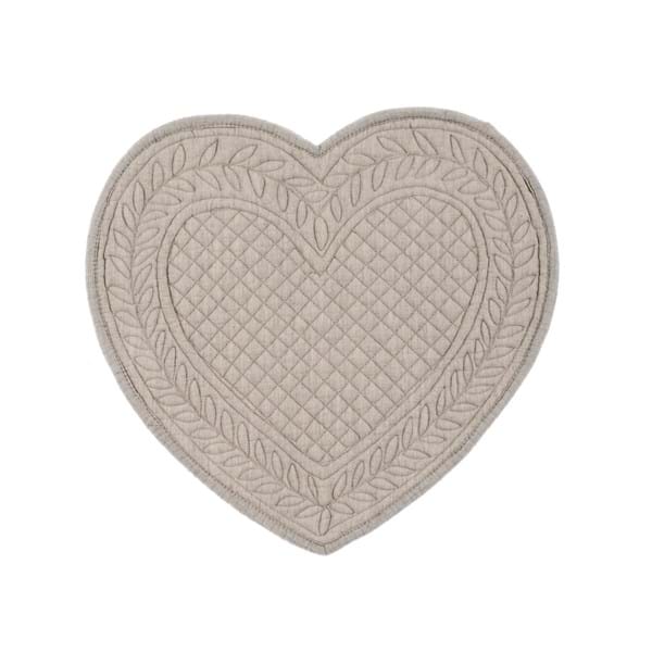 Tovaglietta a Cuore – Blanc Mariclò – Cucina Tessile Saldi Tovaglietta a Cuore - Blanc Mariclò -