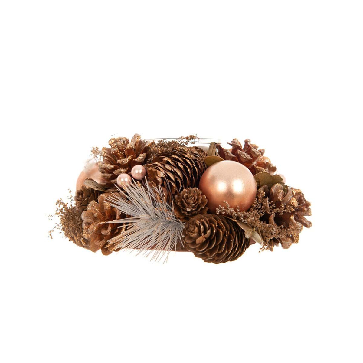 Porta Candela – Blanc Mariclò Natale 2 Porta Candela - Blanc Mariclò - immagine 2