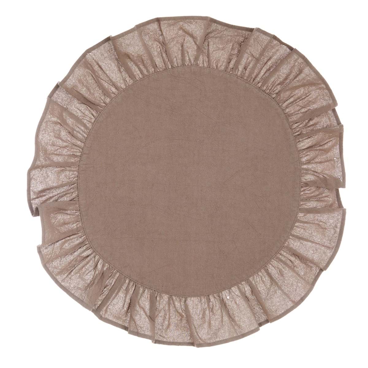 Blanc Mariclò – Tovaglietta rotonda con gala 7 cm Cucina Tessile Saldi Blanc Mariclò - Tovaglietta rotonda con gala 7 cm