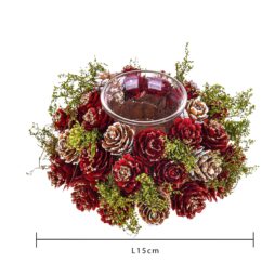 Porta Candela con pigne