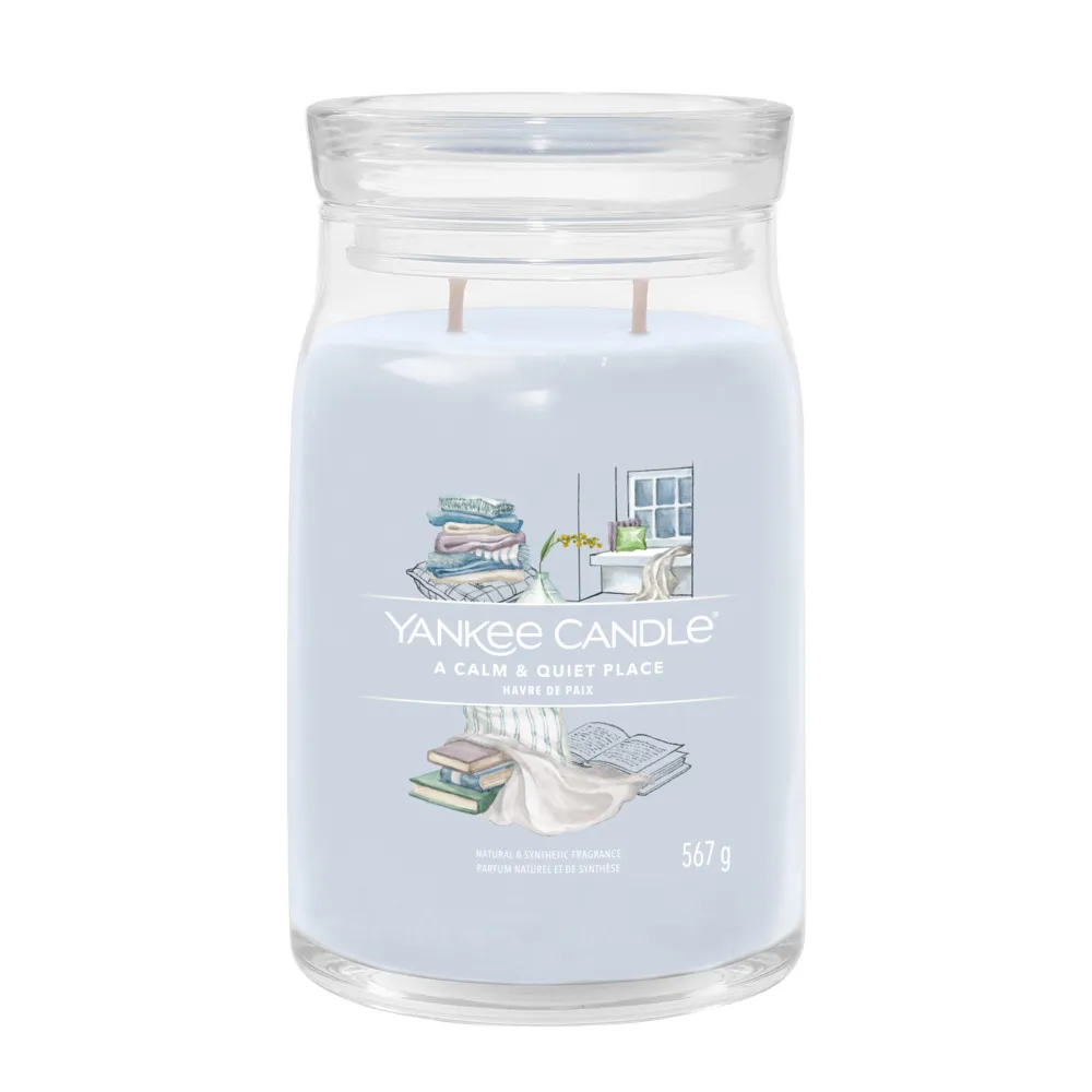 A Calm & Quiet Place – Giara Grande – Yankee Candle 350 Punti A Calm & Quiet Place - Giara Grande - Yankee Candle