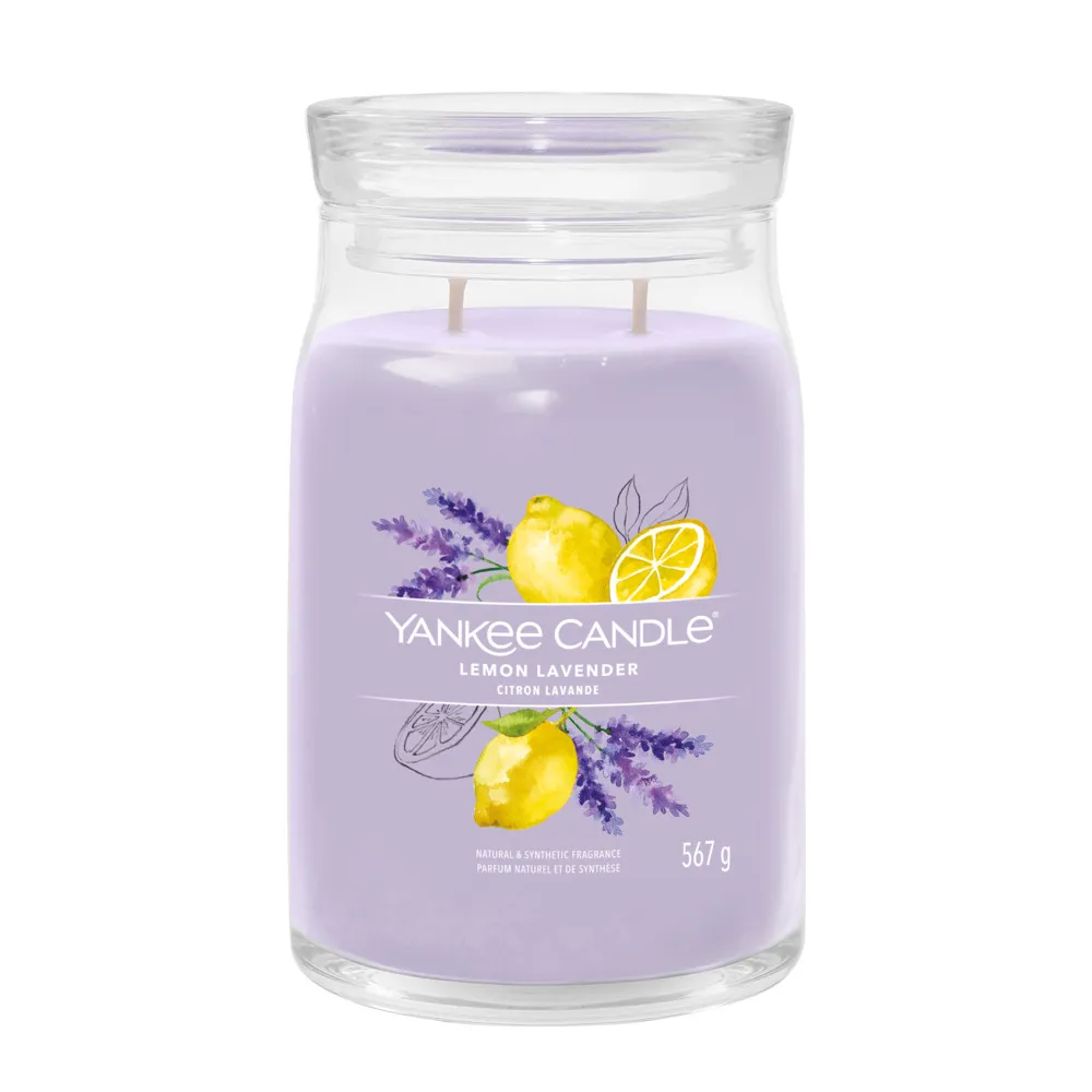 Lemon Lavender – Giara grande – Yankee Candle Candele Yankee Candle Lemon Lavender - Giara grande - Yankee Candle