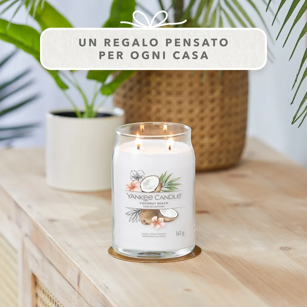 Coconut Beach – Giara Grande – Yankee Candle 350 Punti 2 Coconut Beach - Giara Grande - Yankee Candle - immagine 2