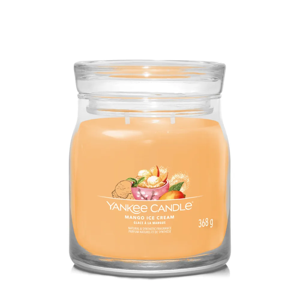 Mango Ice Cream – Giara Media – Yankee Candle 250 Punti Mango Ice Cream - Giara Media - Yankee Candle