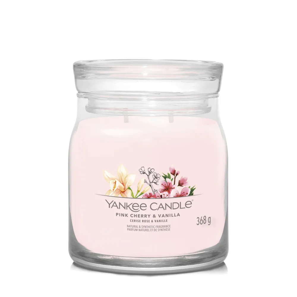 Pink Cherry & Vanilla – Giara Media – Yankee Candle 250 Punti Pink Cherry & Vanilla - Giara Media - Yankee Candle