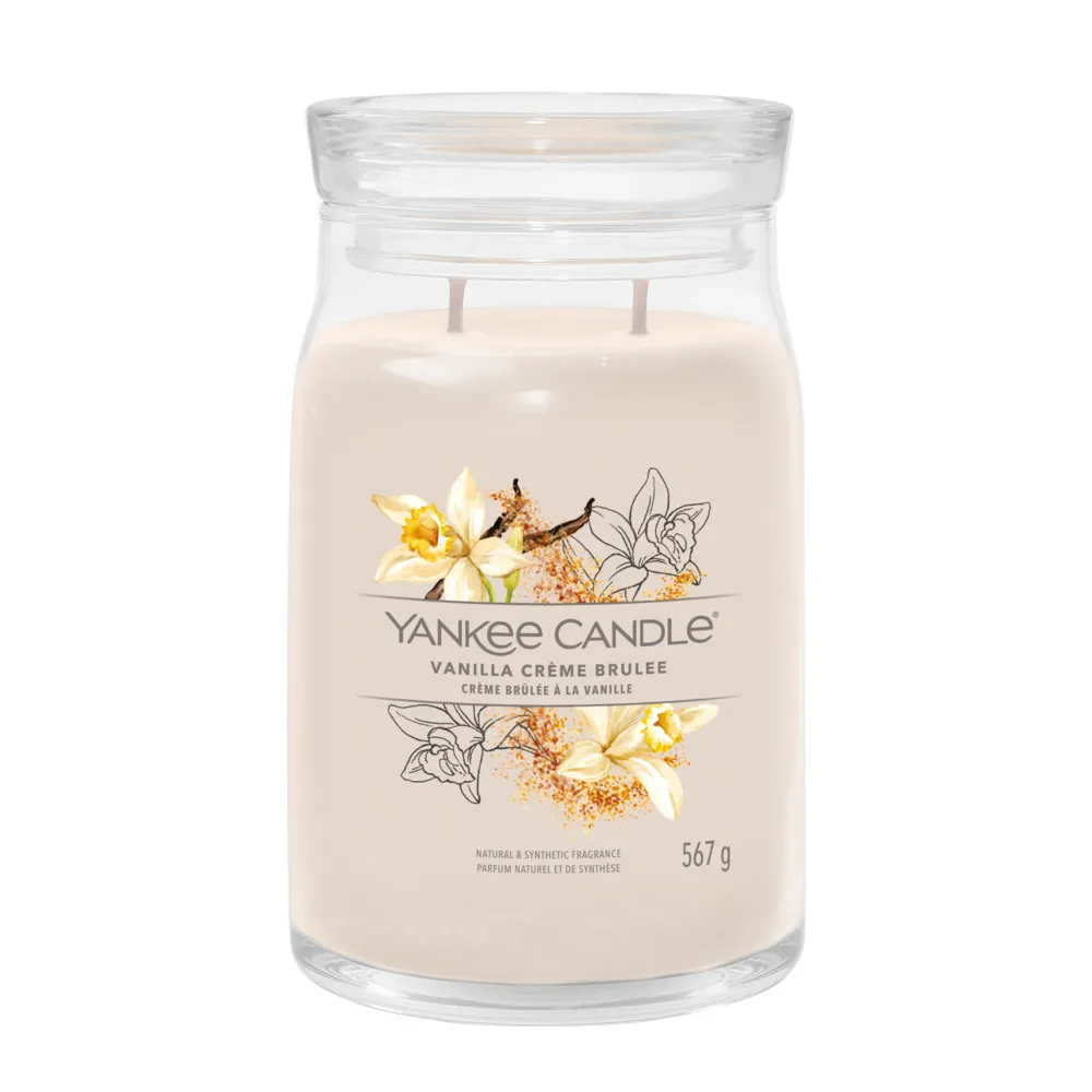 Vanilla Creme Brule – Giara Grande – Yankee Candle 350 Punti Vanilla Creme Brule - Giara Grande - Yankee Candle