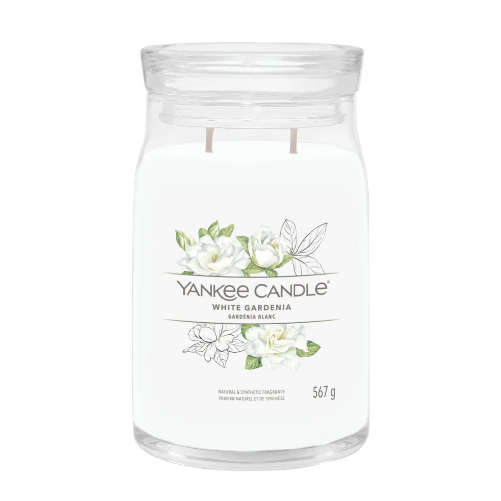 White Gardenia – Giara Grande – Yankee Candle 350 Punti White Gardenia - Giara Grande - Yankee Candle