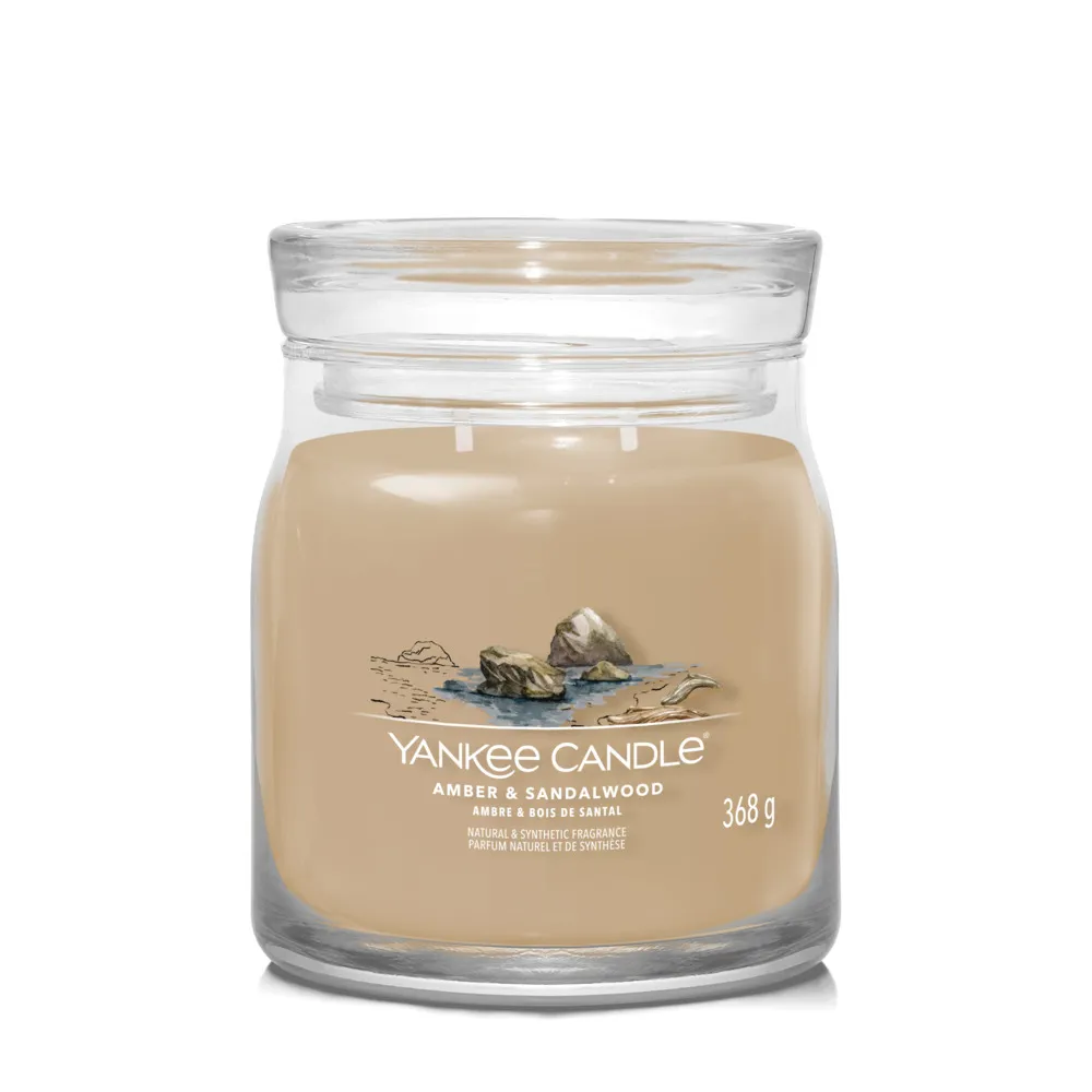 Amber & Sandalwood – Giara Media – Yankee Candle 250 Punti Amber & Sandalwood - Giara Media - Yankee Candle
