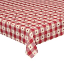 Tovaglia Red Chalet - Tognana - 140x240 cm F