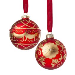 Box 2 sfere vetro soffiato - Hervit