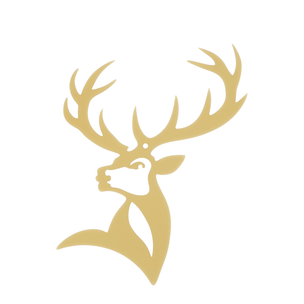 Hervit – Decoro in Metallo Testa di Cervo Hervit Creations Hervit - Decoro in Metallo Testa di Cervo