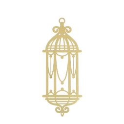 Lanterna Metallo Color Oro - Hervit Creation - Essenza Candle