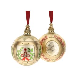 Box 2 Sfere in Vetro Soffiato Oro - Hervit