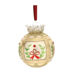 Sfera Crown in Vetro Soffiato con corona Hervit