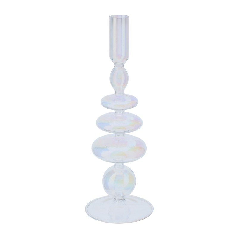 Portacandele Vetro Blow - Hervit