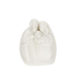 Sacra Famiglia in Porcellana con Luce Led - Hervit