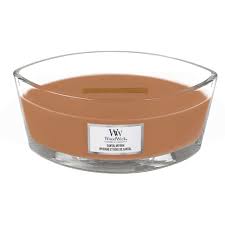 Santal Myrrh - Candela Ellipse - Wood Wick