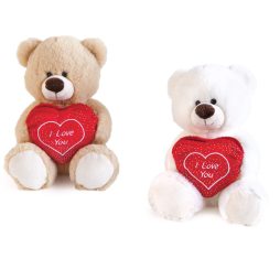 Orso con Tasca Cuore Beige - Decar