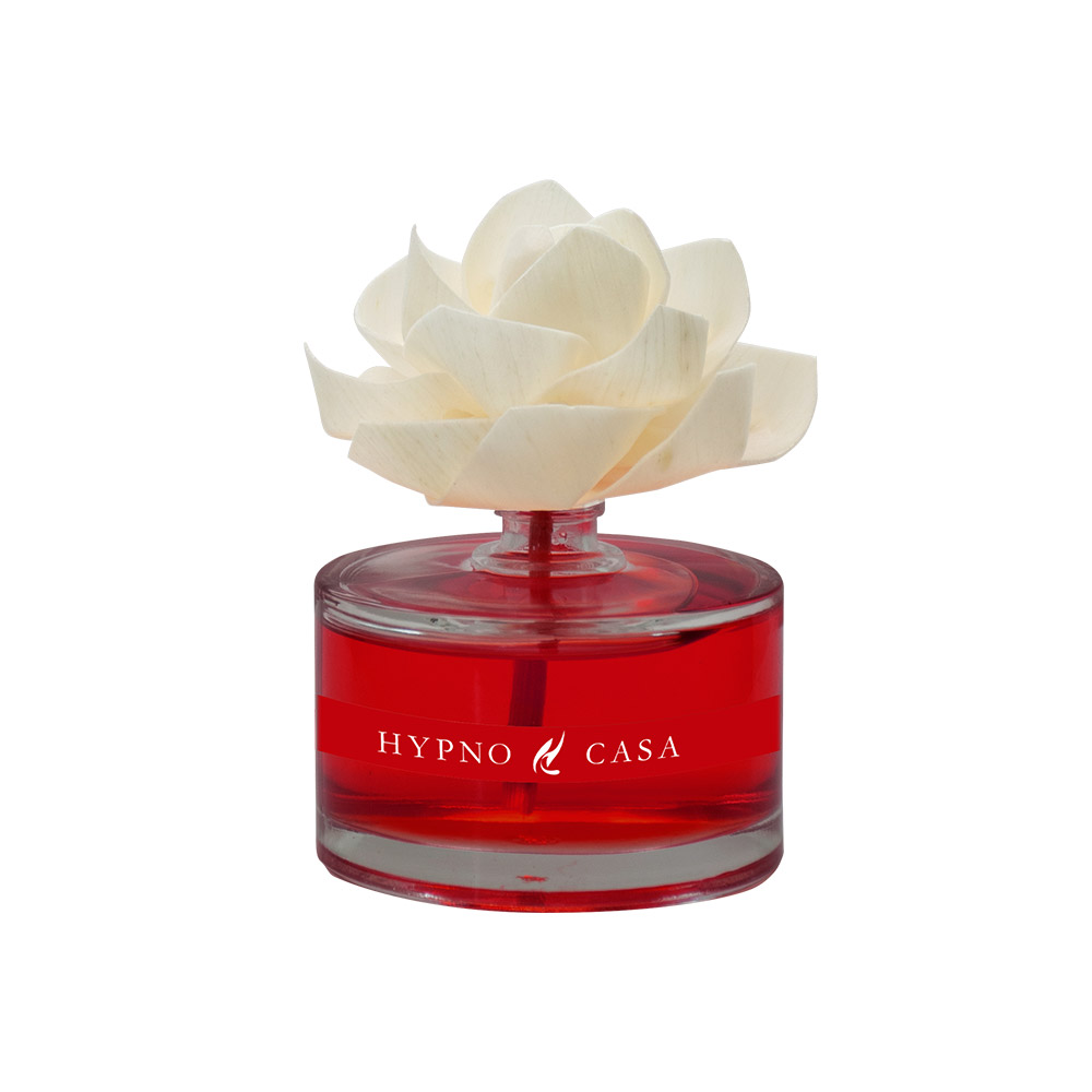 Diffusore Con Rosa – Hypno Casa – Rosso Divino – 60 ml Diffusore con rosa 60 ml Diffusore Con Rosa - Hypno Casa - Rosso Divino - 60 ml