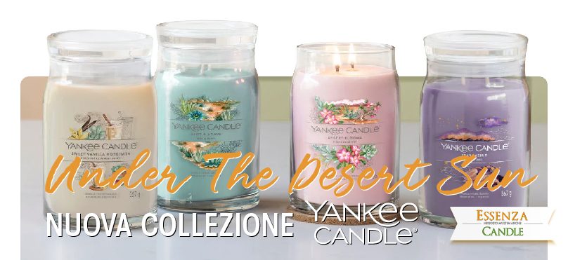 Yankee Candle: Under the Desert Sun - nuova collezione