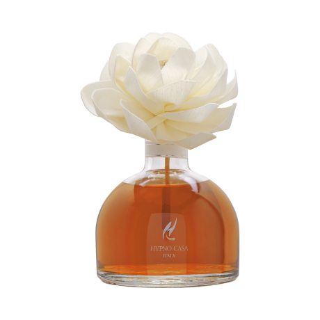 Diffusore Con Rosa Hypno Casa – Dolce Mandarino – 250 ml Diffusore con rosa - 250 ml Diffusore Con Rosa Hypno Casa - Dolce Mandarino - 250 ml