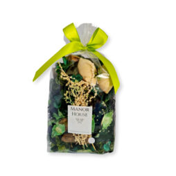 Sacchetto Pot Pourri Medio - Cedarwood e Elderflower + riattivatore Manor House